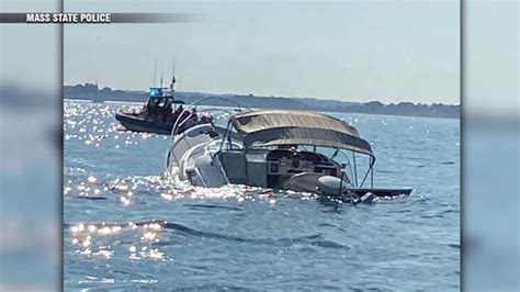 State police rescue 4 after boat takes on water off Peddocks Island in Boston Harbor